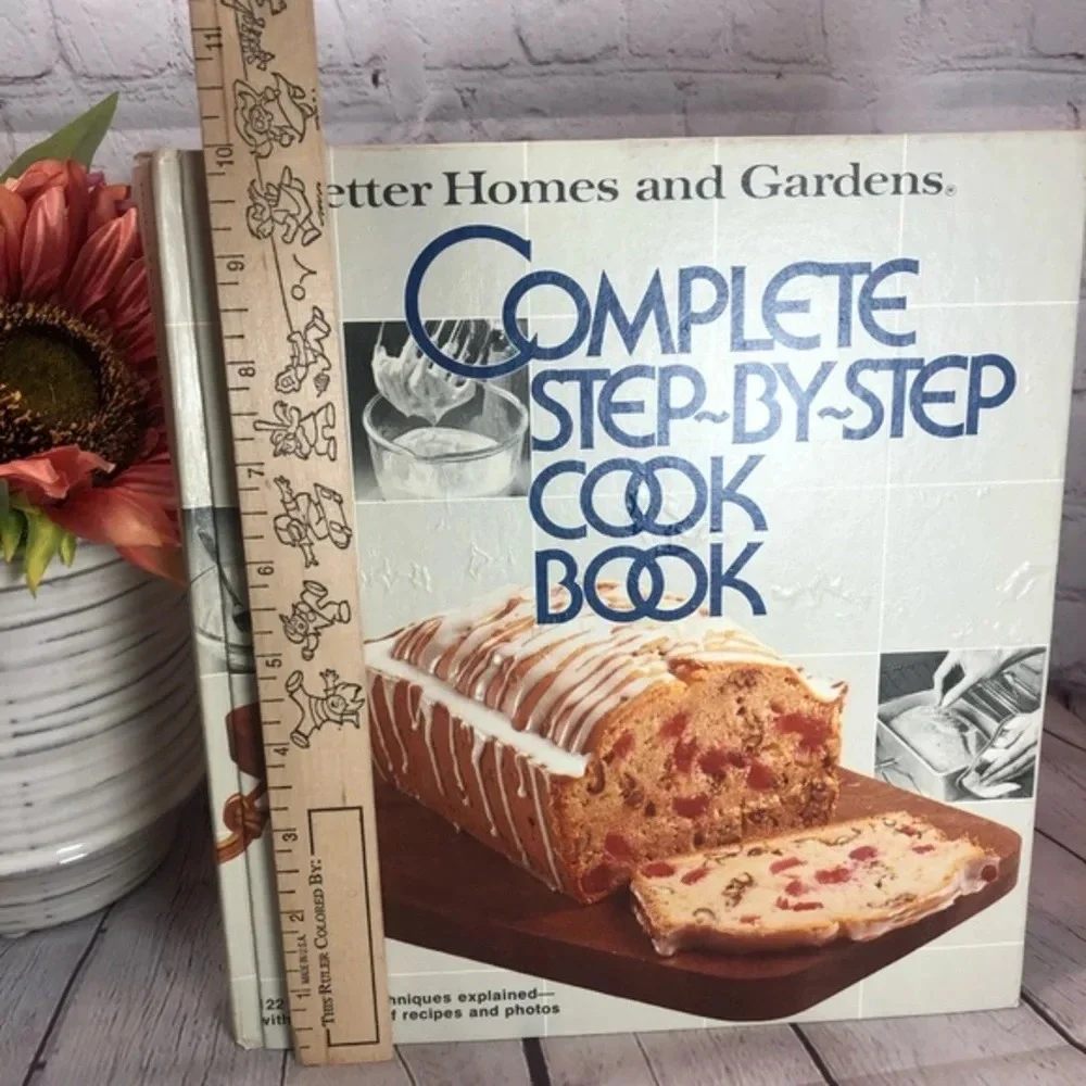 1978 Vintage Better Homes and Gardens COMPLETE STEP BY STEP Cook book